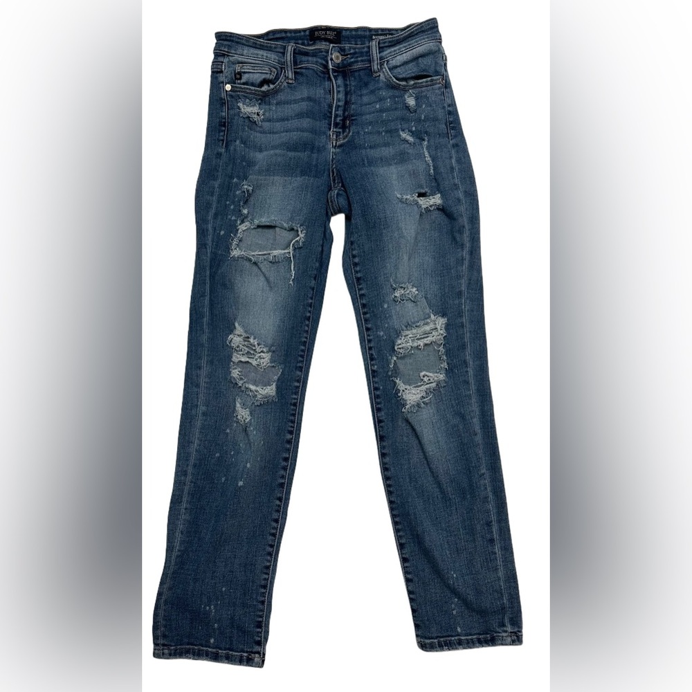 Judy Blue Women’s Blue Jeans Boyfriend Fit Size 7/28